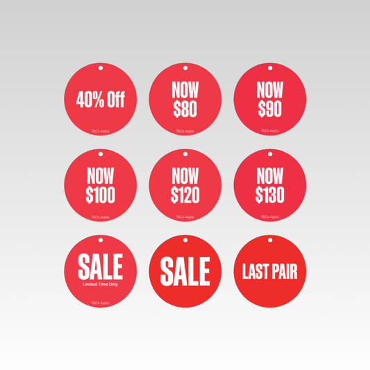 Swing Tags + Ball Chains: