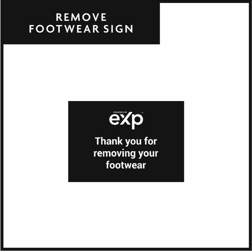 Remove Footwear | Exp
