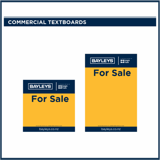 Commercial Textboards | Bayleys