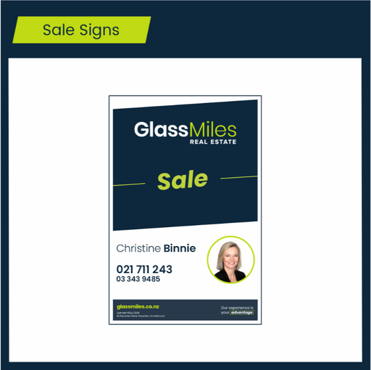 Sale Signs | Glass Miles